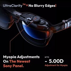 VITURE Pro AR XR Smart Glasses 135″120Hz HD Ultra Clarity Display Myopia Glasses