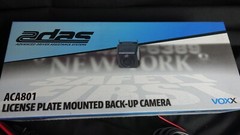 VOXX ACA801 ADAS License Plate Mounted Back-Up Rear Camera w/ Brackets NEW