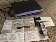 Sonicblue ReplayTV 5000 Black/Silver DVR/Hard Drive Recorder w/ Remote Manuals