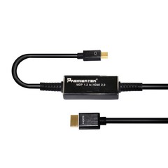 Mini DisplayPort MDP 1.2a to HDMI 2.0 Converter Cable 4K2K 60Hz 6.6ft Surface