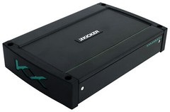KICKER 48KXMA8004 800 Watt 4-Channel Marine Boat Amplifier+Amp Kit KXMA800.4