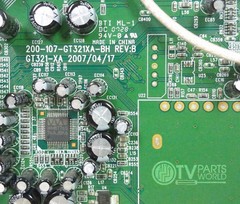 Polaroid TLX-03210B Main Board 899-KR2-GF3217XA2H REV:01, PTD3A901078009516