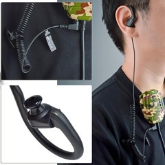 3.5mm Wired Single Earpiece for Listening Only, Tactical Earbud, Law Enforcem…