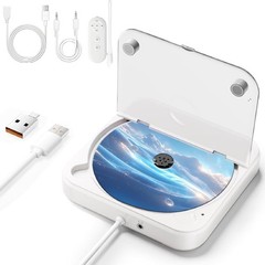 Car CD Player for CD Lovers, Road Trips, Home Listening, AUX & USB Compatible…