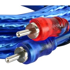 4 Packs 2RCA Audio Jack Interconnect Cable 3 Feet Patch Male to Male Copper Wire