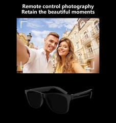 AI Smart Glasses Touch Control Music Wireless Bluetooth Sunglasses