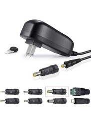 24W Universal AC/DC Adapter 3–12V Regulated Power Supply 8 Plugs 2A