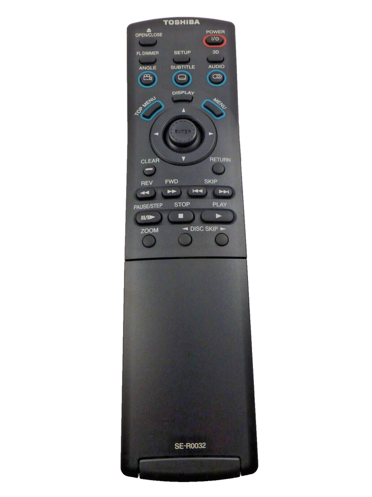 SE-R0032 NEW TOSHIBA OEM DVD REMOTE CONTROL PN: 79078053
