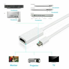 For MacBook Pro Mini DP to HDMI Adapter Cable Thunderbolt Display Port LOT