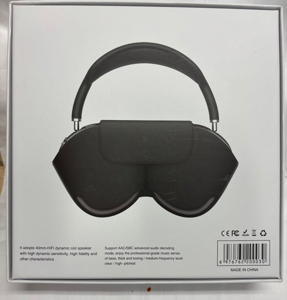 Unbranded ROHS Headphones Ear Cups With Case NOB