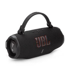 JBL – Charge 6 Portable Bluetooth Speaker – Waterproof/Dust-proof – Black