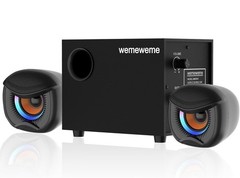 Wemeweme Computer Speakers, PC Speakers Subwoofer Desktop Laptop Monitor Gaming