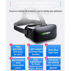 VR Glasses 3D Virtual Reality Headset Helmet for Phone Lenses Goggles Devices Vi