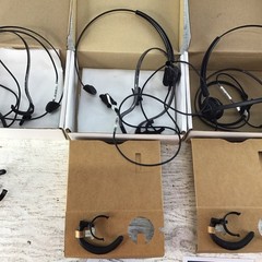 Lot Of 3 Plantronics Encorepro 540 HW540 Monoaural Over The Head Black Headset