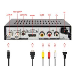 HDMI OTA Free tv cable box Atsc Tuner HD digital converter box Recorder Receiver