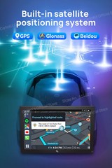 8 128G Android Auto Carplay LED Ai Box Multimedia Players Wireless Android 13
