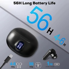 Wireless Bluetooth 5.3 Headset TWS Earphones Earbuds Stereo Headphones Ear Hook