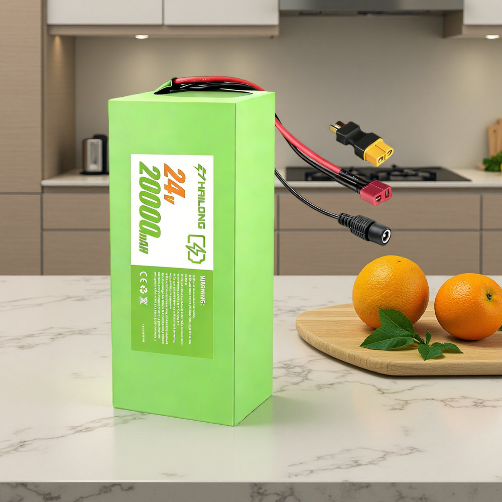 Green 24V 20AH li-ion battery PACK