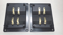 Gold Plated Bi-Amp Speaker Wire Terminal Cup Banana Binding Post Bennic TPT 20