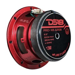 DS18 PRO-X6.4RGB 6.5″ Mid-Range Loudspeaker Dual RGB LED For Cone & Dustcap
