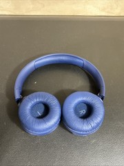 JBL Tune 510BT (Blue) Wireless Bluetooth On-Ear Headphones Mint Cond