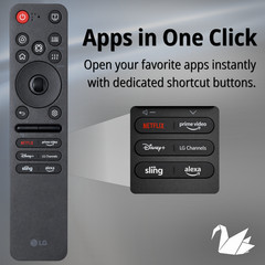 New LG TV Remote Control With Voice For 2022-2025 LG Smart TV UHD LED OLED QNED
