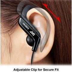 JVC Clip Style Headphone Lightweight and Comfortable Ear Clip – HAEB75