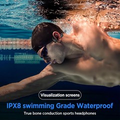 Swimming headphones-bone conduction headphones built-in MP3 player 32G memory
