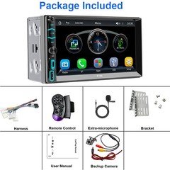 2 Din Car Stereo Radio For Toyota Pickup 1987-1995 Carplay Android Auto GPS Navi
