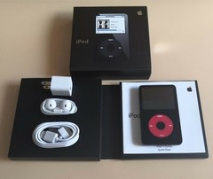 New Apple iPod Classic Video 5th Generation U2 Special Edition Black/Red (30 GB)
