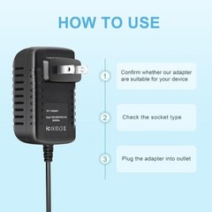 12V Adapter For TiVo BOLT TCD849000 TCD849500 4K DVR Streaming Media Player