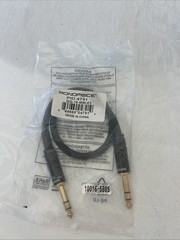 1.5ft Premier Series 1/4in TRS Male to Male Cable, 16AWG (Gold Plated) 4791