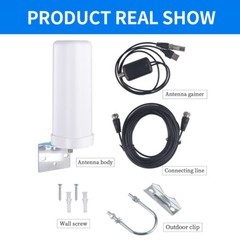 HD 4K Digital TV Antenna 6000 Miles HDTV 1080P Outdoor 360° Signal Amplified