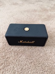 Marshall Emberton III Portable Bluetooth Speaker, 32+ Hr Playtime, Black & gold