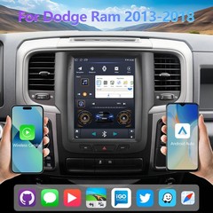 For Dodge Ram 1500 2500 3500 2013-2018 Android 14 Car Radio GPS CarPlay 2GB+32GB