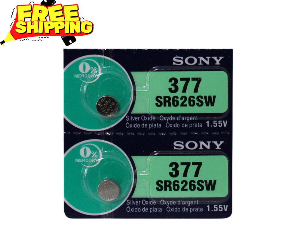 Sony 377 SR626SW / Exp. 2028 / 2 Pcs