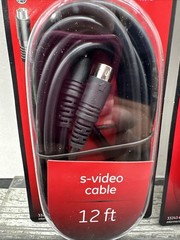 S-Video Cable For Tv, Satellite/Cable DVD/DVR/AV Receiver 12’ Box Of 16 {G2}