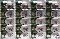 Maxell 394 Silver Oxide 20 Batteries (SR936SW)