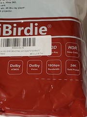 iBirdie 4k 20ft HDMI cable With ETHERNET 24k Gold Plated Apple TV Smart TV Comp.
