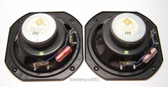 Pair of ITT Speakers – LP 170/19/135 FG – 4 Ohm
