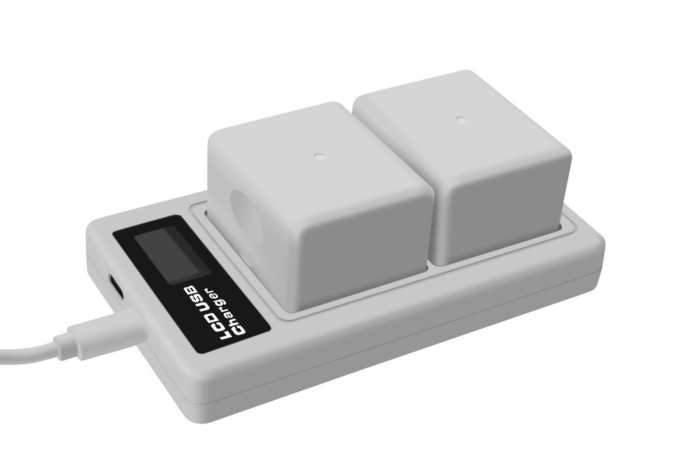 2-Pack Battery and Charger for Arlo Ultra, Ultra 2, Arlo Pro 3 and Pro 4 Cameras