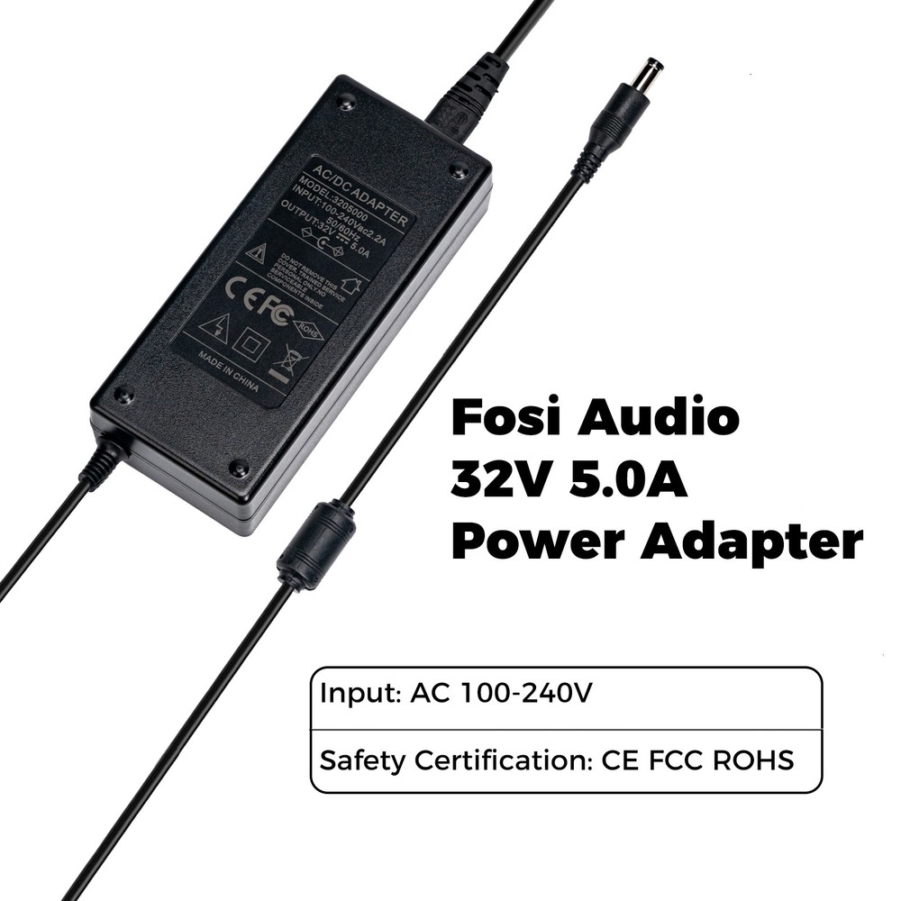Fosi Audio 48V 32V Power Supply Adapter Unit for TB10D, BT20A PRO,V3 US AU EU UK