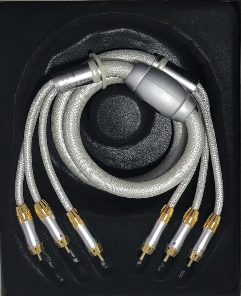 3 FT 6FT 3 RCA Male to 3 RCA Male, Component Video Cable or Audio Cable