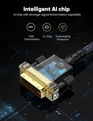 Gold-Plated 10FT HDMI to DVI Adapter – Exceptional Performance and Support