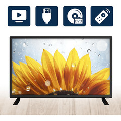 Emerson 24″ Class Widescreen AC/DC 12V HD LED Television with DVD Player