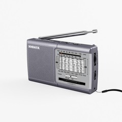 XHDATA D219 Radio Portable AM FM Small Battery Operated Radio w/ Great Reception