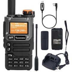 UV-K6 Portable Walkie Talkie Am Fm UHF VHF 2 Way Radio Long Range Receiver+Cable