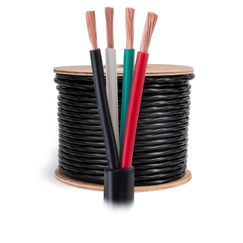 16 Gauge Speaker Wire 250 Ft – Outdoor/Indoor, Waterproof & UV Resistant