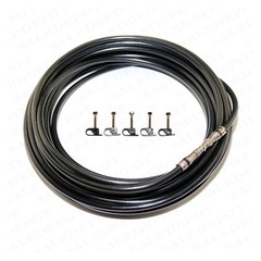 RG11 Cable 100 FT Underground COAX DROP INDOOR OUTDOOR Direct Burial w GEL 100′