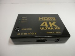 4K HDMI 3 Ports to 1 Switch Hub Full HD Ultra HD DVD HDTV Xbox PS3 PS4 Computer